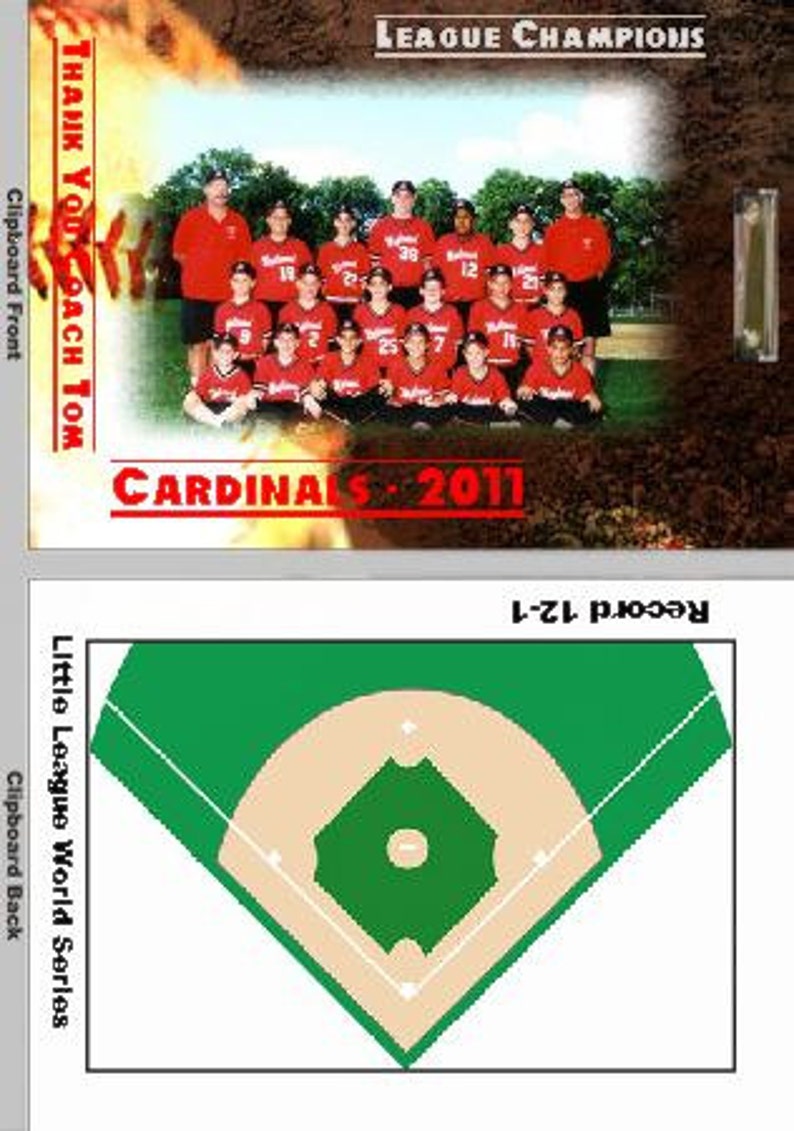 Custom Photo Volleyball Clipboard Etsy