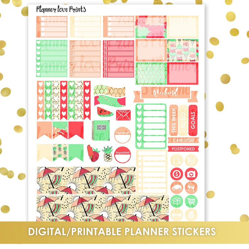 50%off PRINTABLE PARADISE Planner Stickers Immediate Obtain Pdf and Jpg Layout photo about Printable Paradise named 50%off PRINTABLE PARADISE Planner Stickers Instantaneous Obtain Pdf and Jpg Structure