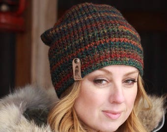 Nº102 Crochet Slouchy Ribbed Beanie - Crochet PATTERN