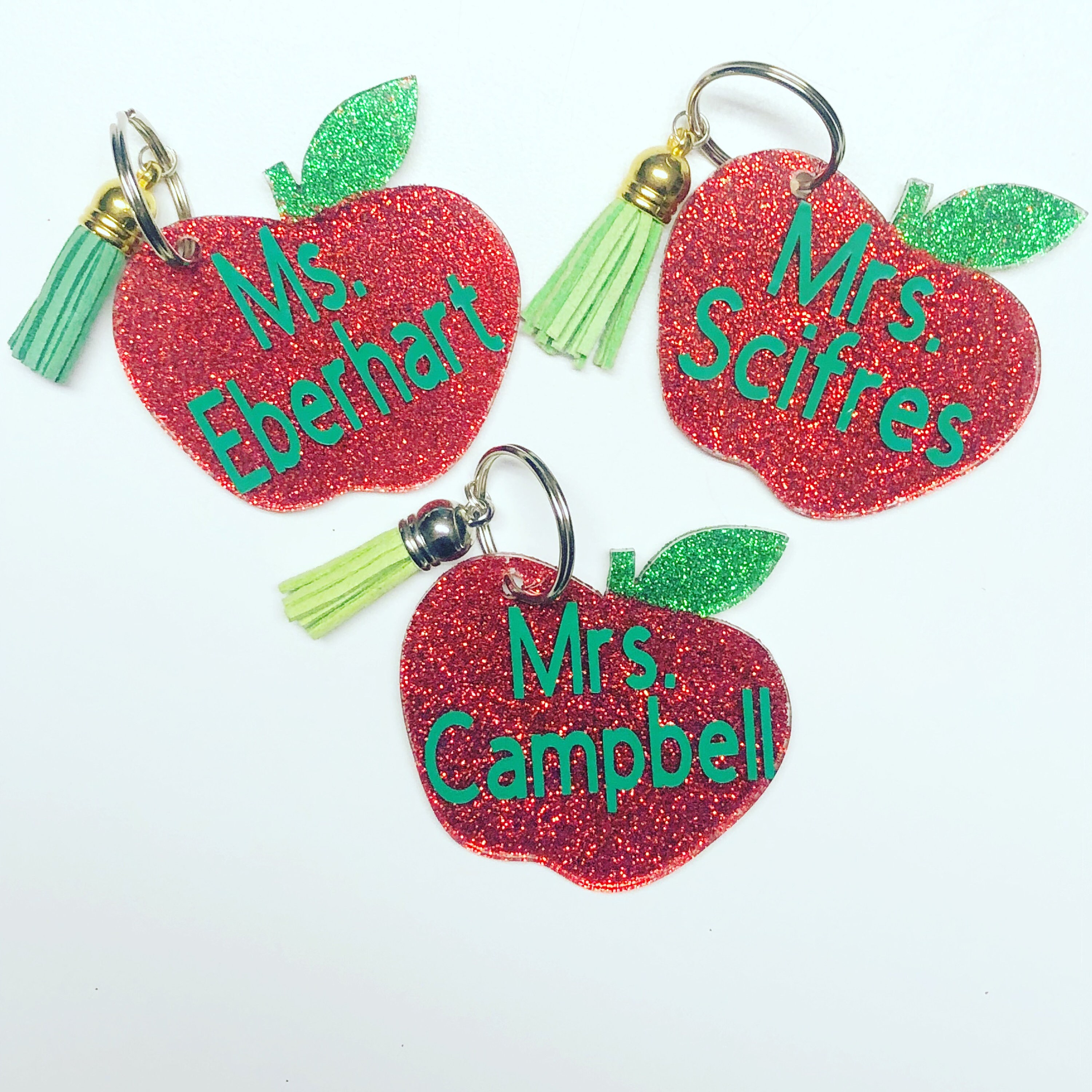 Apple keychain Etsy