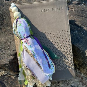 Whimsical Bible tassel bookmark