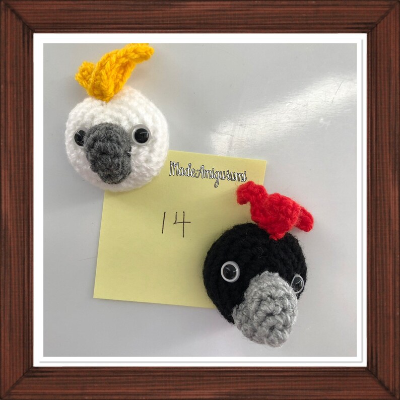 Handmade Crochet Animal Fridge Etsy