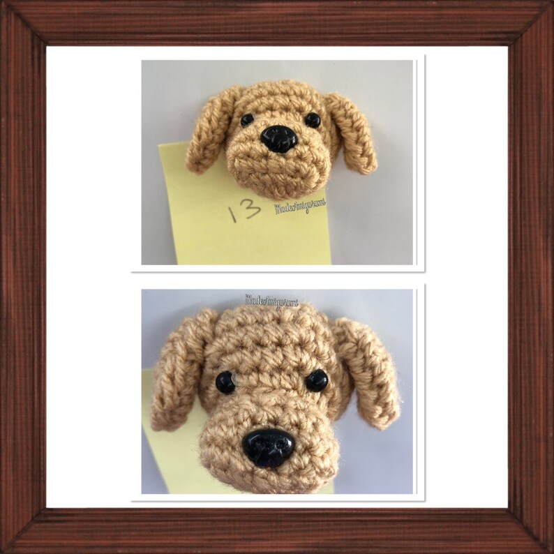 Handmade Crochet Fridge Dogs Etsy