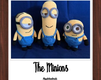 Handmade Crochet Toy Monster Minions