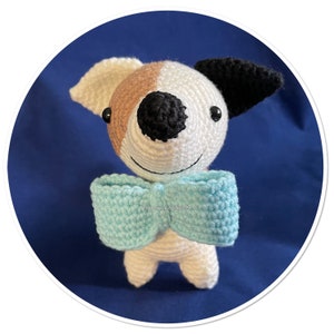 Handmade Crochet Dog Cute Jack Russell