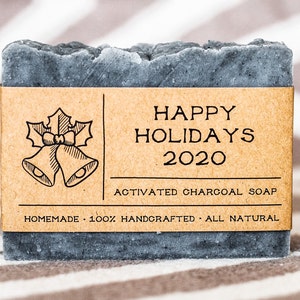 Charcoal face soap boyfriend gift organic soap husband gift vegan acne soap activated charcoal bestfriend gift homemade soap for teenager image 2