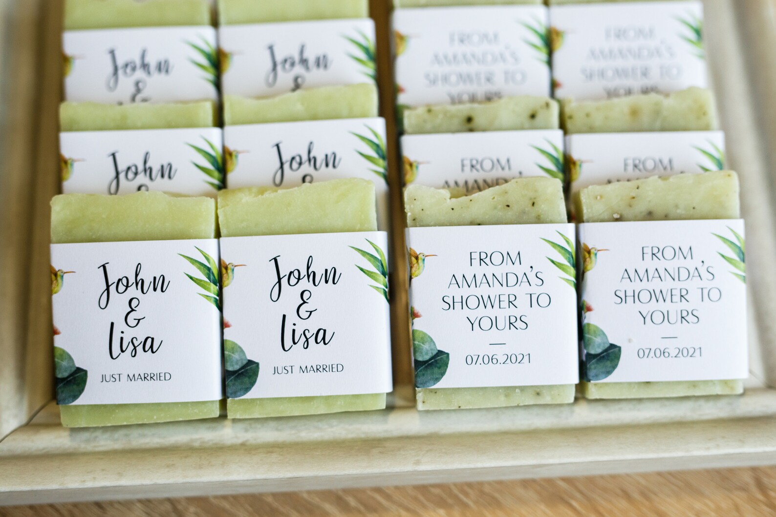 Eucalyptus shower soap favors wedding soap favors Greenery Etsy