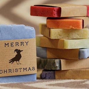 Christmas party office gifts Christmas wedding Happy holidays favor office party Christmas favors party favors Christmas shower scented soap image 4