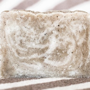 Coffee soap bar Christmas gift coffee favors scrub soap for bestfriend homemade soap vegan soap Holidays present birthday gift natural soap image 3