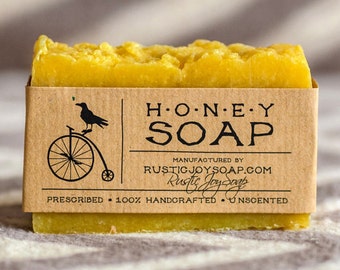 Honey Soap gift for woman homemade soap gift for her acne soap gift for wife vegan soap face wash gift for mom for girlfriend shower favors
