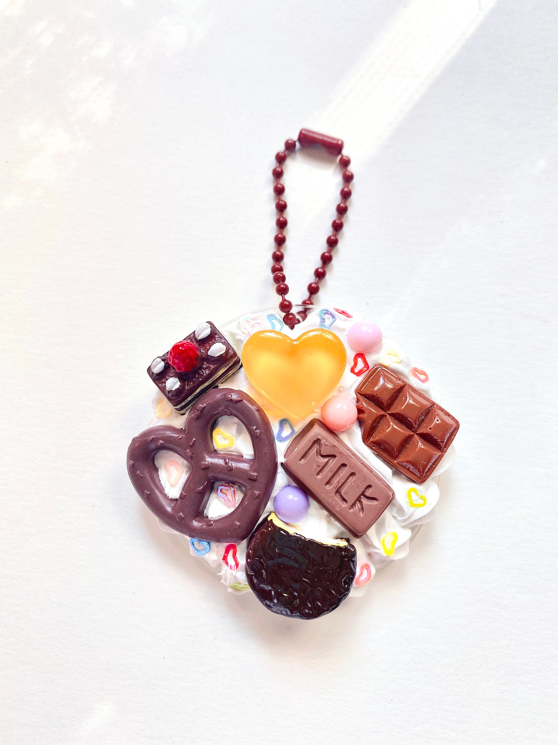 Sweet Keychains Sweet Creamy Dessert Keychain: Kawaii Foodie Charm - Etsy