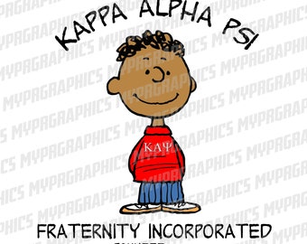 Franklin Kappa, KAP svg, Kappa Alpha Psi fraternity svg, KAP brotherhood png, Large Greek Letters png, Digital, NPHC, peanuts