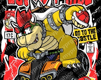 Bowser Ride  | svg png  pop vinyl