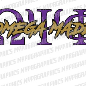 Omega Made purple  svg, Large Greek Letters png, Omega Psi Phi png, Que Dog Fraternity, Q Dog PNG, The Bruhz, Digital Download NPHC