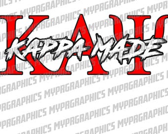 Kappa Made black KAP svg, Kappa Alpha Psi fraternity svg, KAP brotherhood png, Large Greek Letters png, Digital  (svg, dxf, png, jpg), NPHC