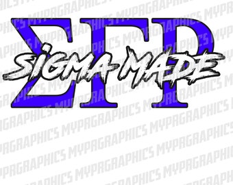 Sigma made white SGRho svg, Sigma Gamma Rho Sorority png, sisterhood png, Large Greek Letters png, Digital  (svg, dxf, png, jpg), NPHC