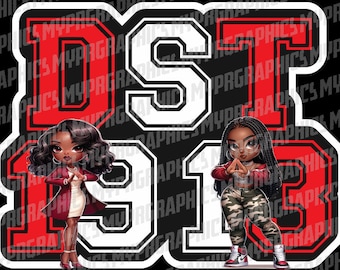 Delta Sigma Theta Ladies 1913 | png svg design