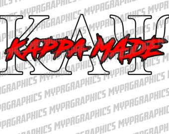 Kappa Made black KAP svg, Kappa Alpha Psi fraternity svg, KAP brotherhood png, Large Greek Letters png, Digital  (svg, dxf, png, jpg), NPHC