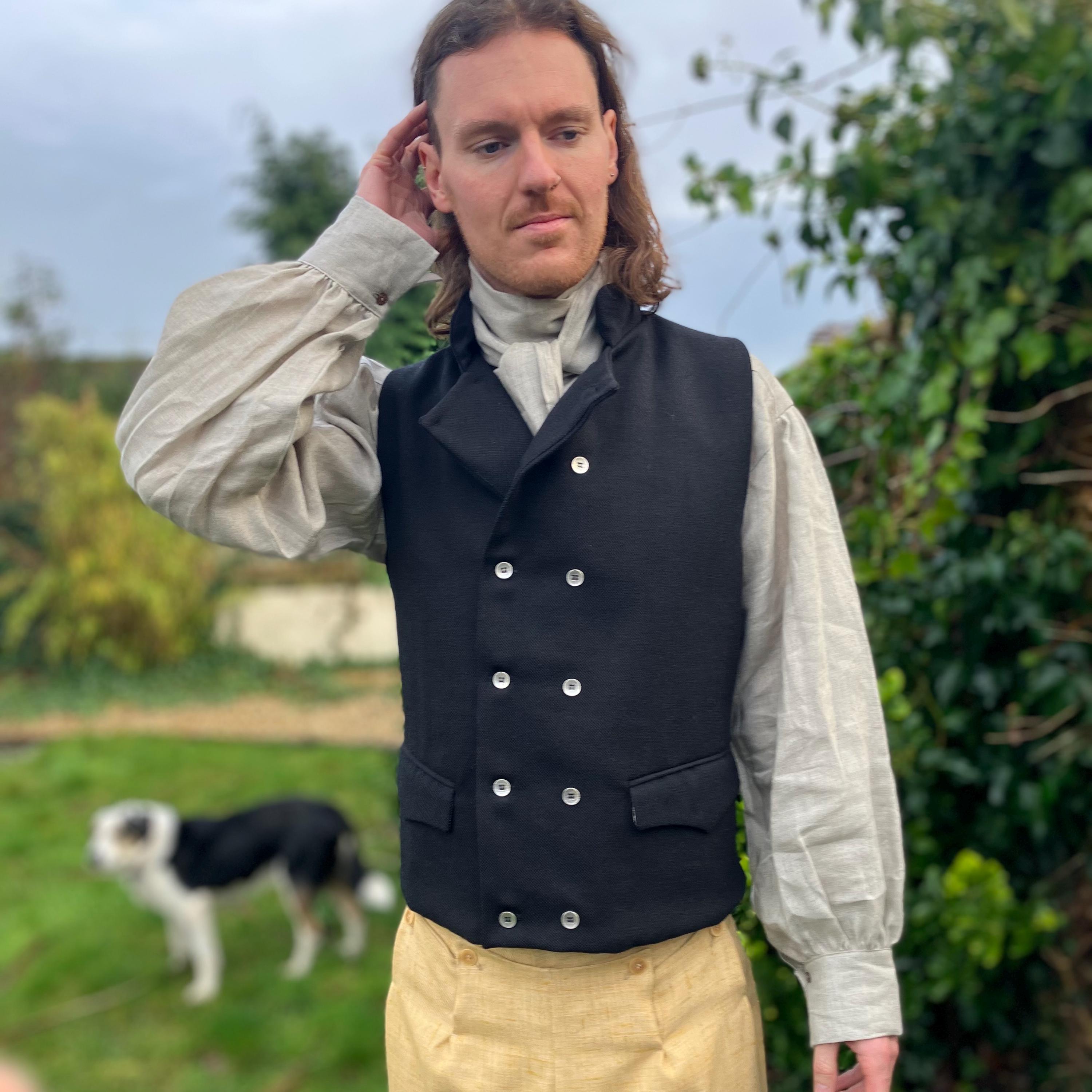 Steampunk Vest Victorian Retro Jacquard Gents Waistcoats For