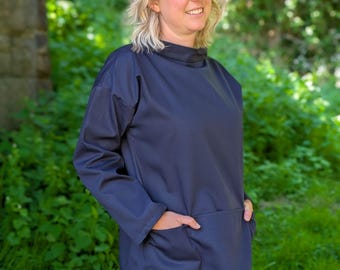 Vintage 70-80s Le Glazik Fisherman Smock Jacket Made in