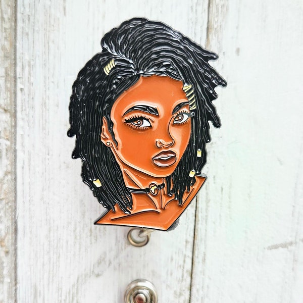 Hair Pride Locs ID-houder badgehaspels voor dames