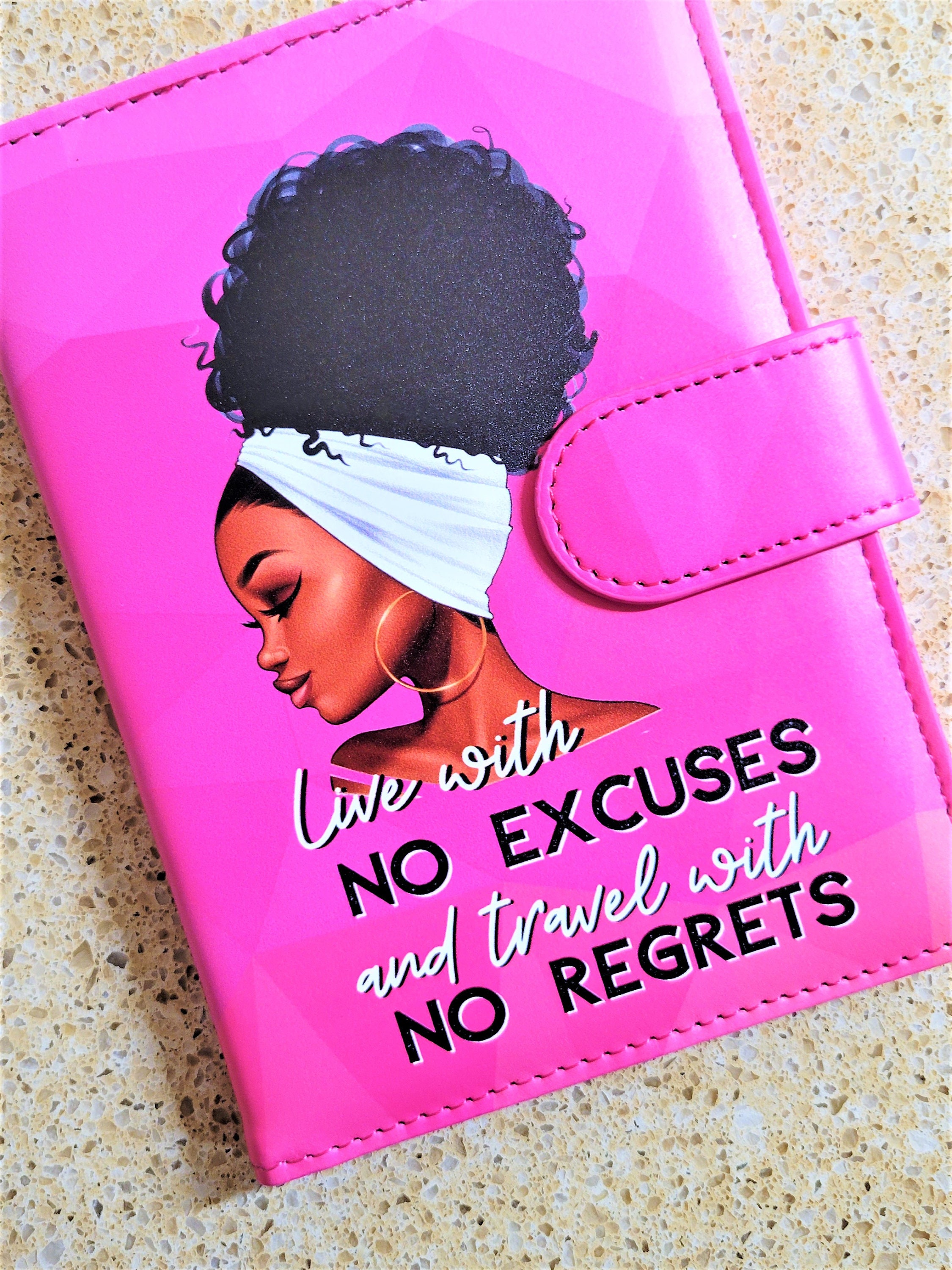 Melanin Designer Passport Cover