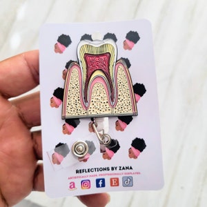 Cute Dental Id Clip -  UK
