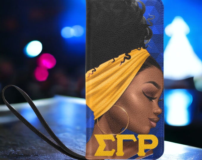 Sigma Gamma Rho Sorority Custom Clutch, Sgrho, HBCU Crossing Season, Pretty Poodle, SGR Paraphernalia, Sorhor