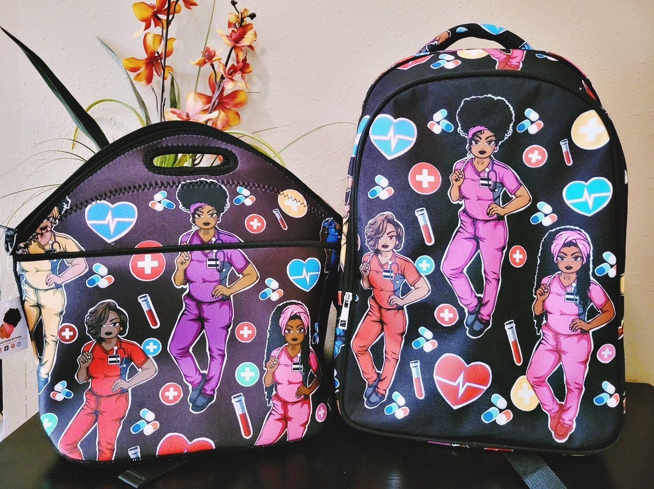 Sprayground Breakfa$t Digital Money Lips Backpack