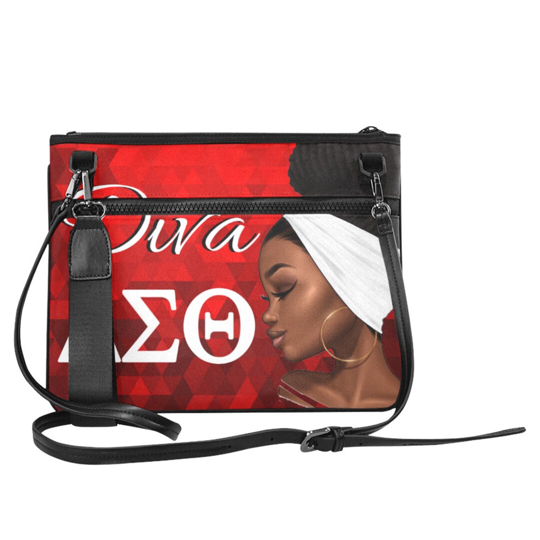 Elegant Delta Sigma Theta Crossbody Purse DST Sorority Etsy