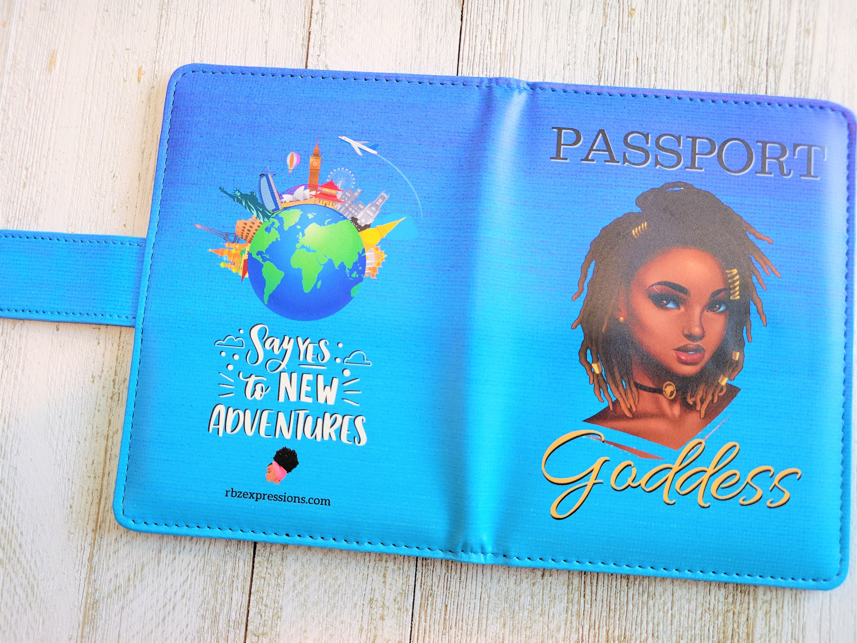 Travel Cute Passport Covers – Noir Girl Magic™