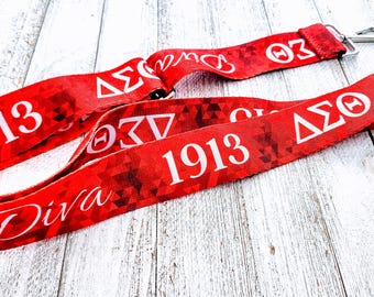 Delta Sigma Theta: 30-inch Deltaversary Purse Strap