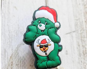 Christmas Bear Badge Reel, Nostalgia Retractable ID Holder, Holiday Lanyard, School Lanyard, Healthcare Present