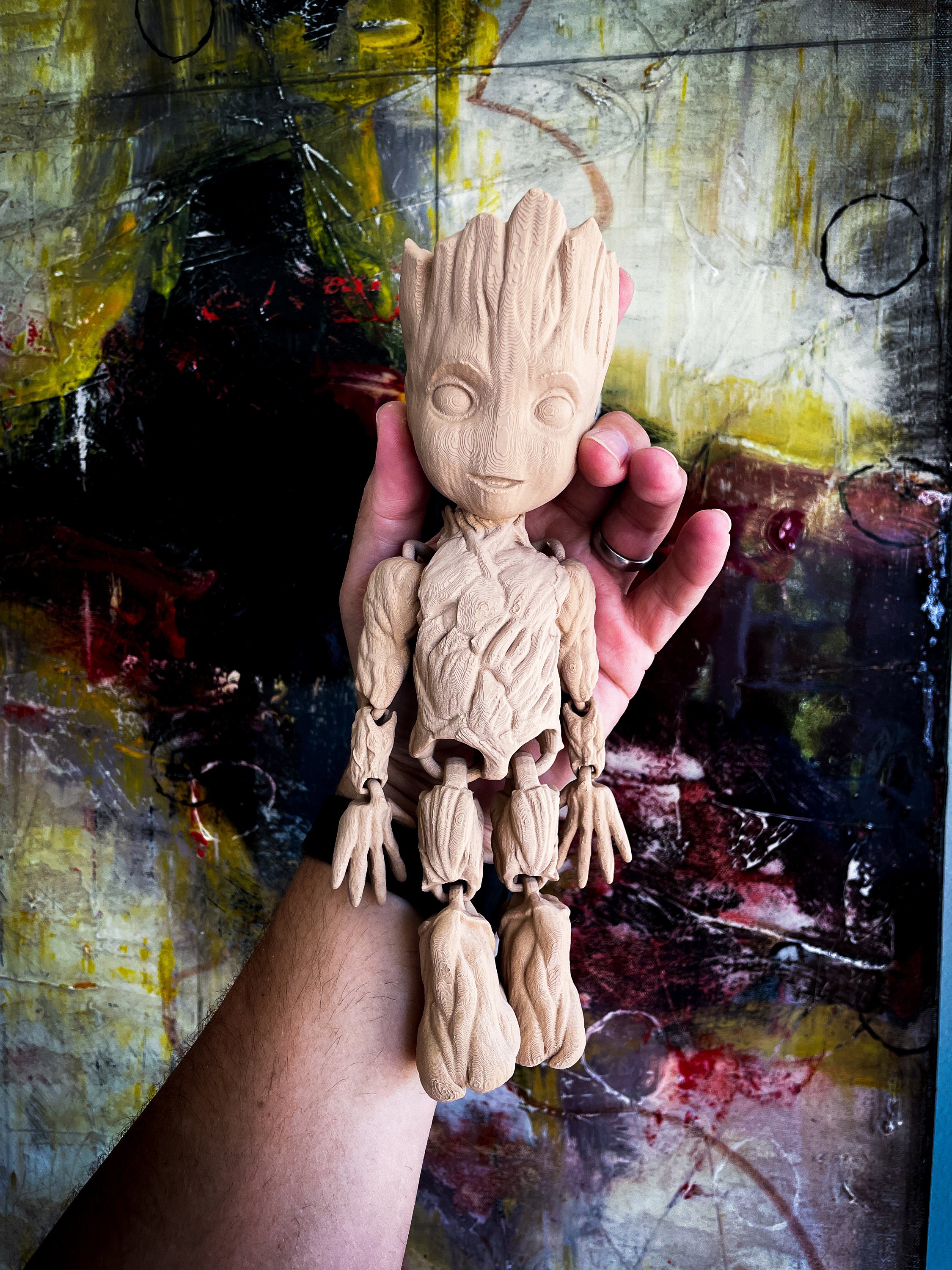 Life Size Baby Groot 3D Printed Toy Perfect Gift Fidget Toy Etsy