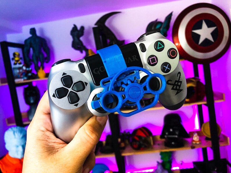 Official PS4 Controller Mini Steering Wheel 3D Printed Etsy Australia