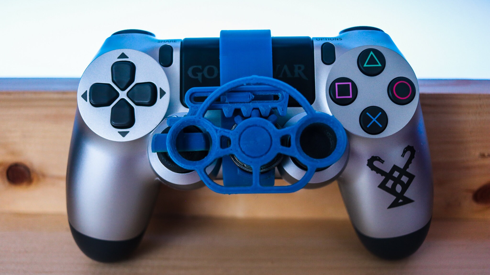 Official PS4 Controller Mini Steering Wheel 3D Printed Etsy