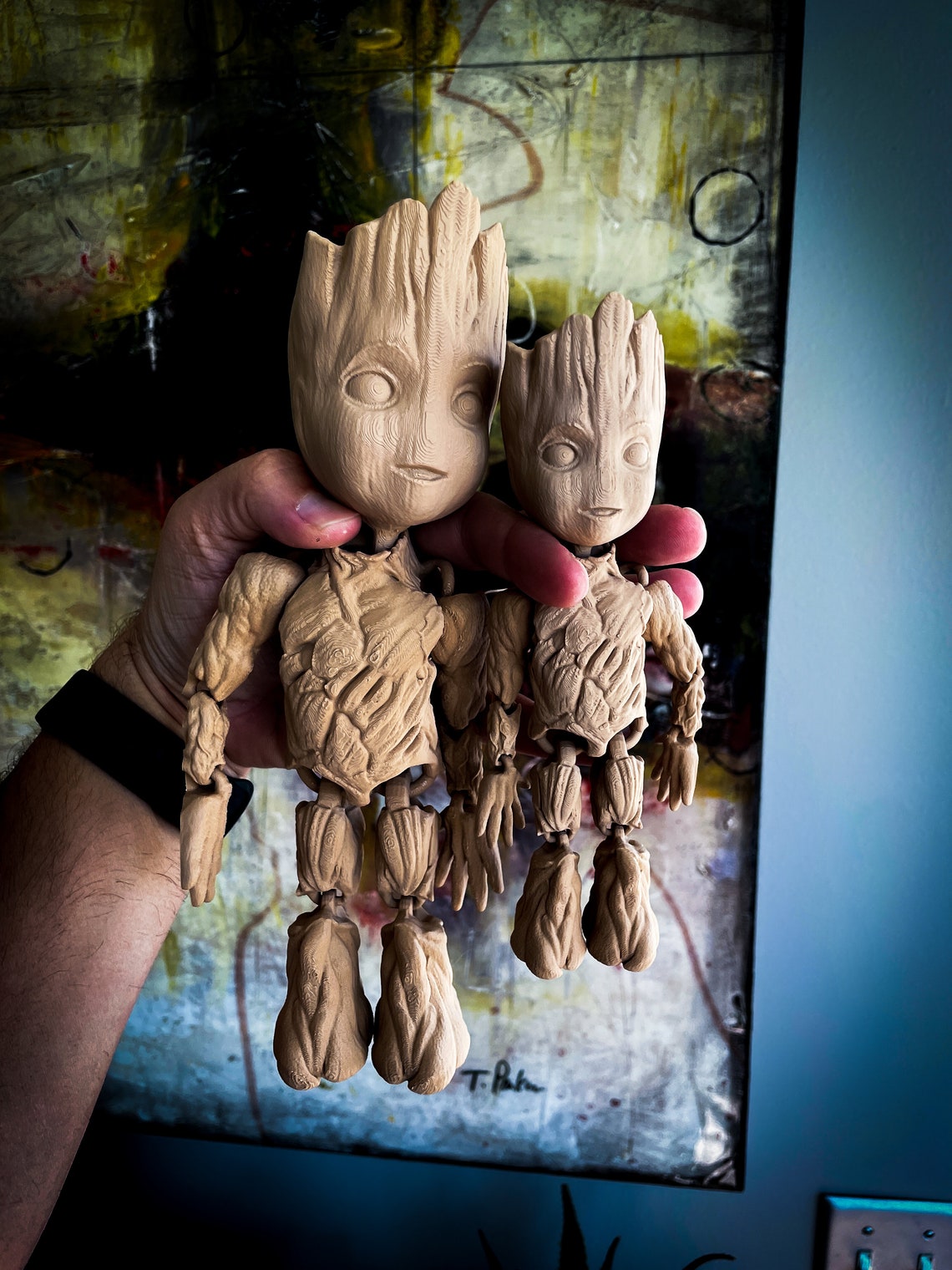 Life Size Baby Groot 3D Printed Toy Perfect Gift Fidget Toy Etsy