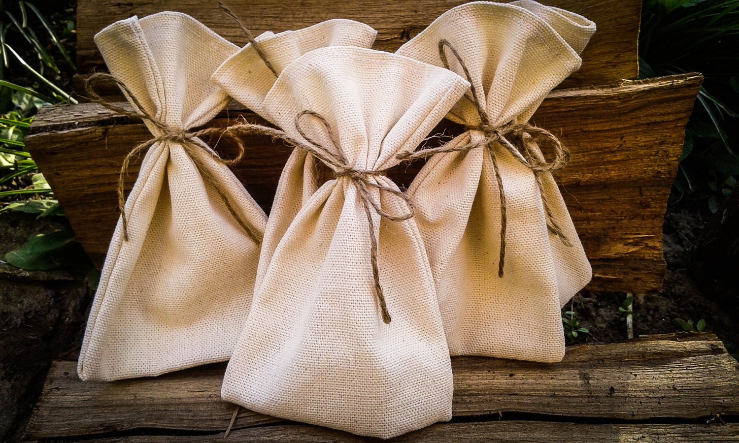 Burlap Wedding Favor Candy Bags Wedding Rustic Favor Bags Etsy