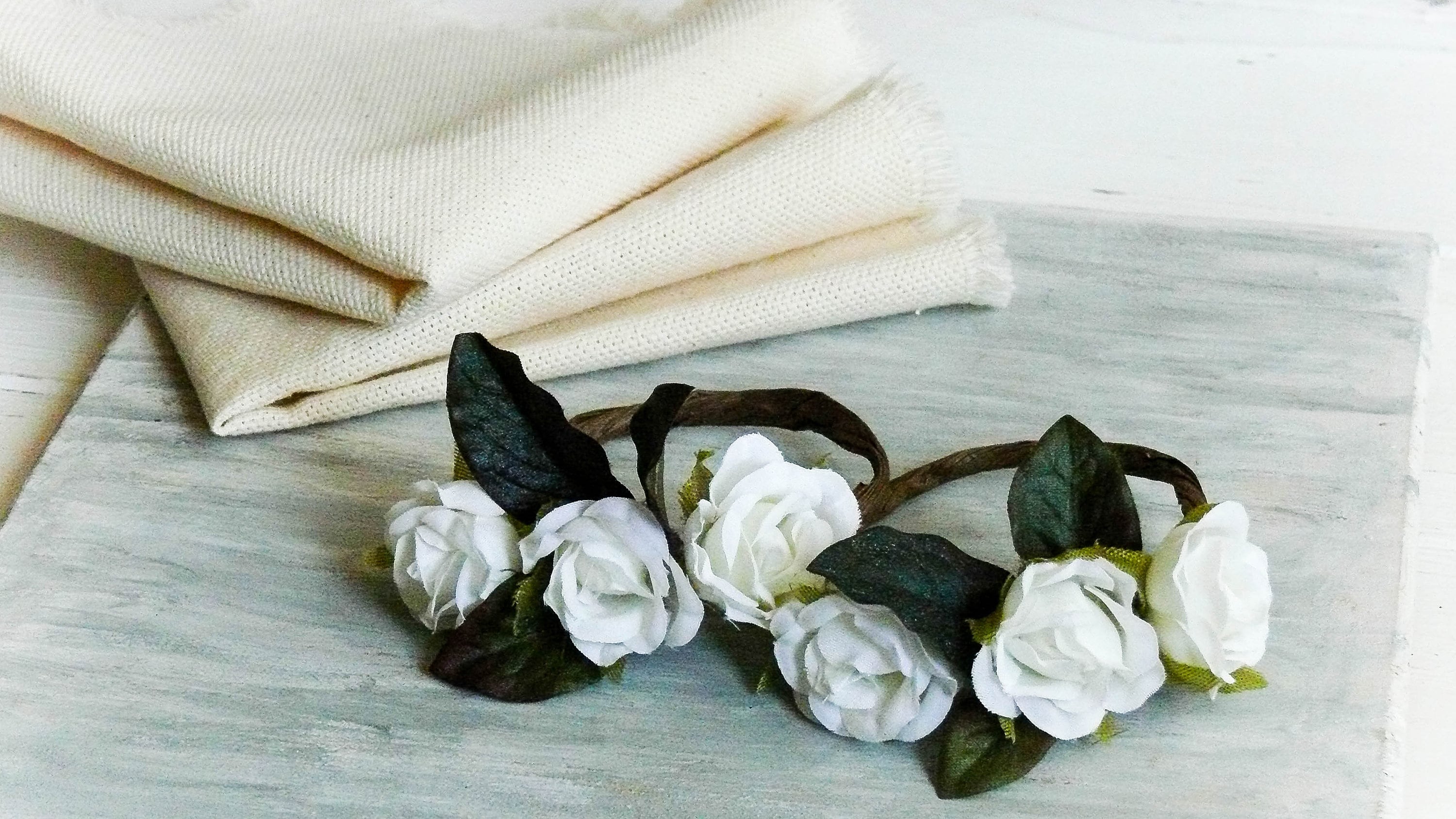 Wedding Napkin Rings Cloth Napkins Bulk Napkin Rings Flower Etsy