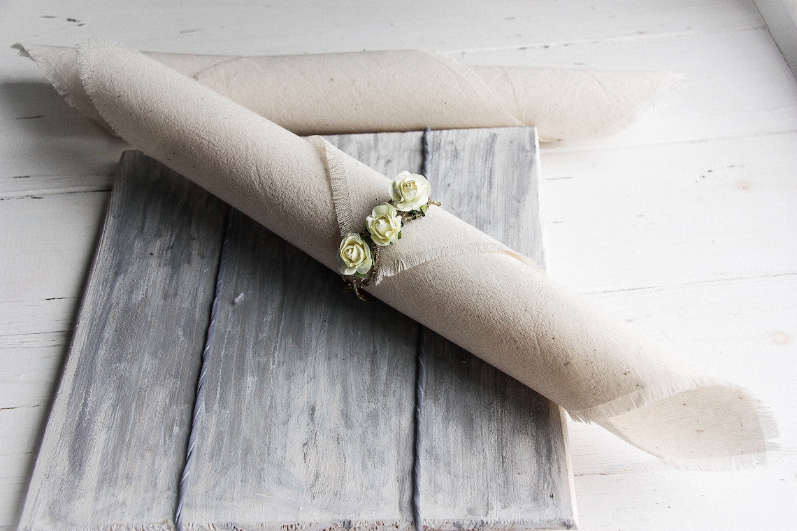 Napkin Rings Wedding Cloth Napkins Bulk Napkin Rings Etsy