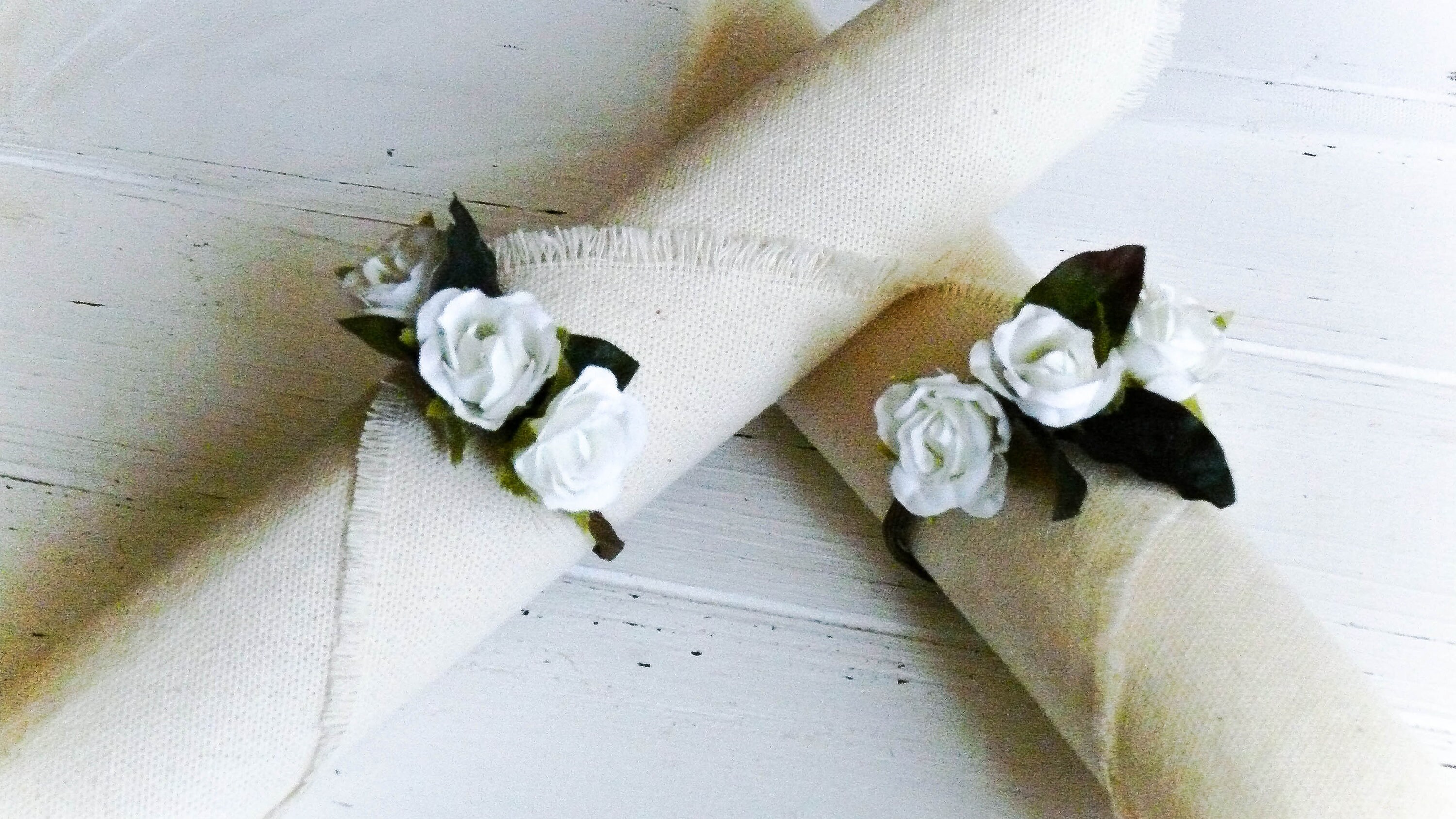 Wedding Napkin Rings Cloth Napkins Bulk Napkin Rings Flower Etsy