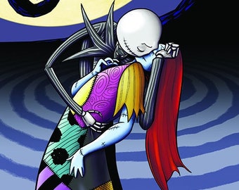 NBX Day in Halloween Town - Print