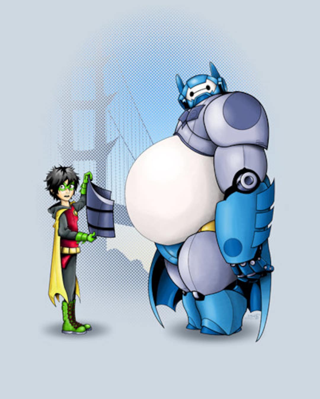 Batmax - Print - Etsy