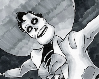 Original Art (#inktober2023) - Ernesto de la Cruz