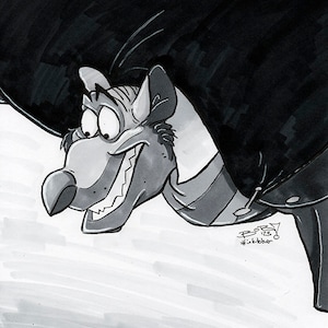 Original Art (#inktober2023) - Ratigan