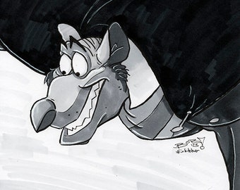 Original Art (#inktober2023) - Ratigan