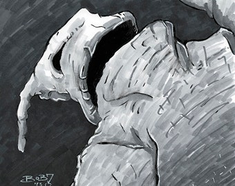 Original Art (#inktober2023) - Oogie Boogie