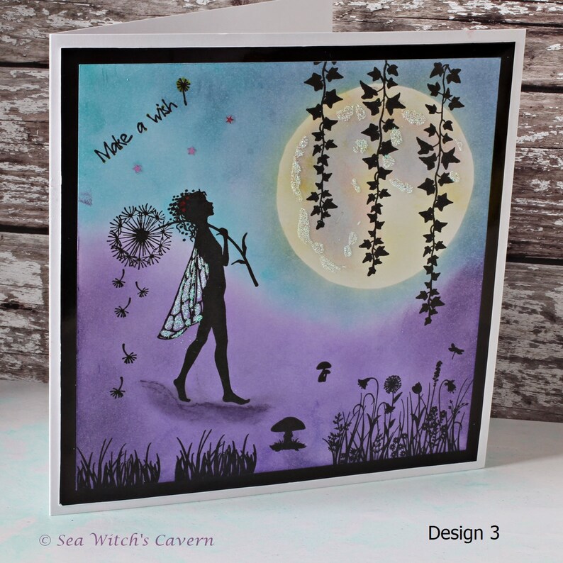 Make A Wish Fairy Dandelion Birthday Card Fantasy Art Original Handmade Cards Fairy Lover Gift Hand Made Greeting Card Wall Decor Paper Paper Party Supplies Kromasol Com