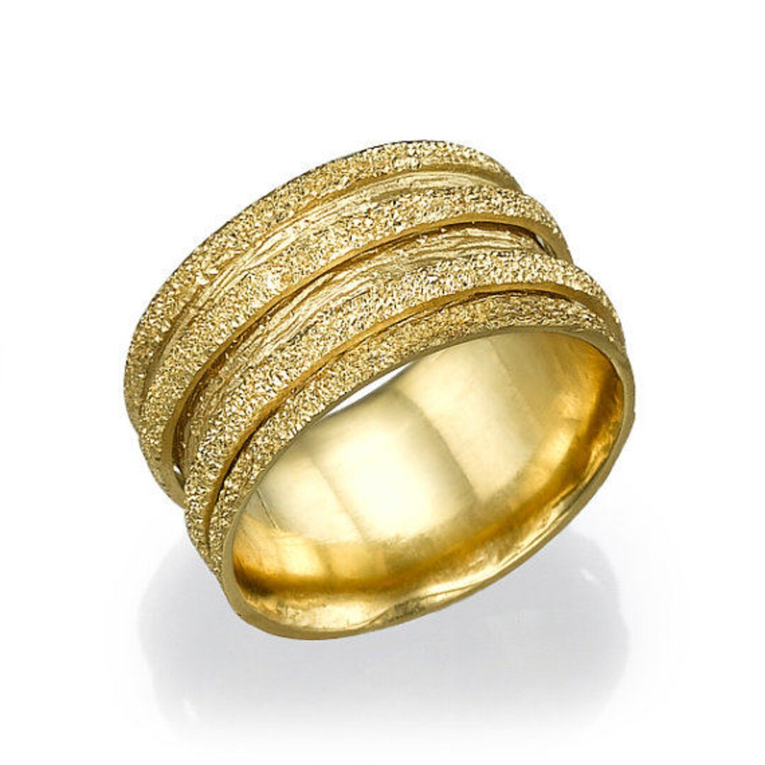 14k Yellow Gold Open Heart Diamond Ring 0.50ctw Size 9 3.3 grams