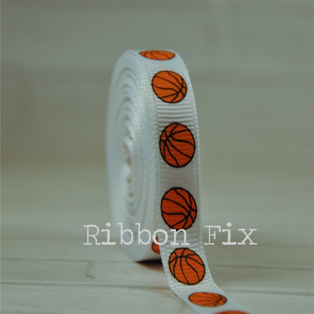 Basketball With Ribbon 3/8